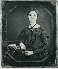 Only photo extant of the adult Emily Dickinson, around 1846