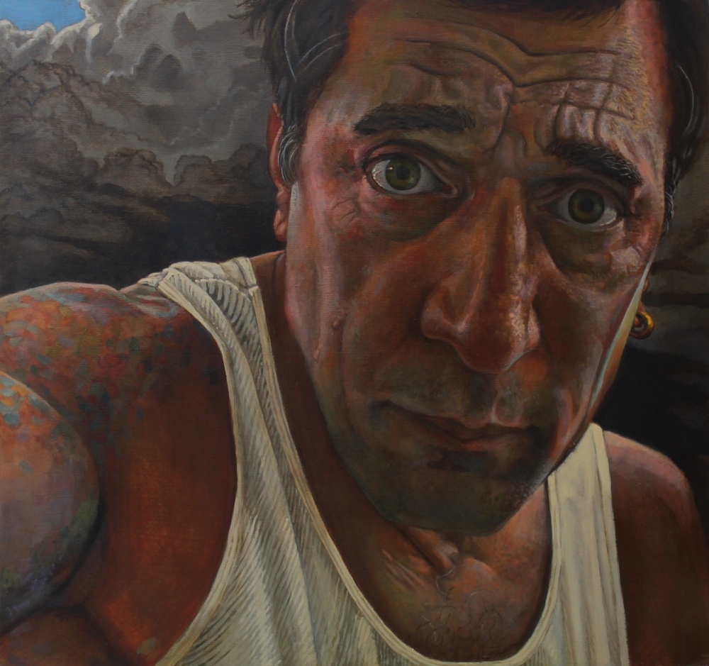Self portrait by Paul Herman