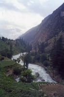 We eventually changed to a Jeep & went to the Ushu valley above 7000 metres, 21,000 ft.