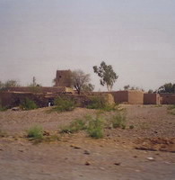 One of the mud & wattle villages of the Khyber pass. 