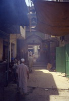 A bit of the old city wall in the distance.