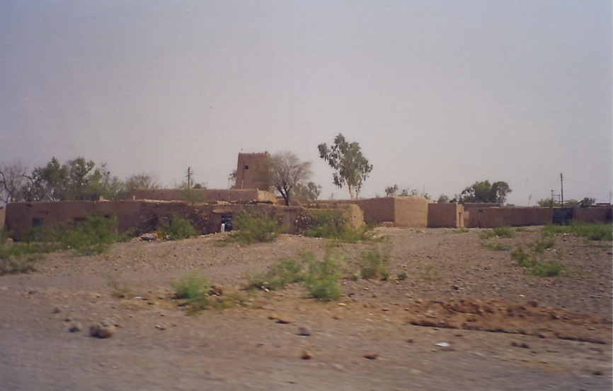 One of the mud & wattle villages of the Khyber pass.