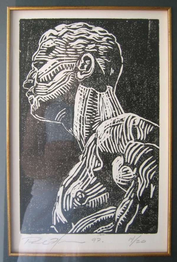 Wood-block print