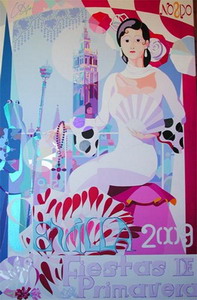 Official poster for the feria de Abril- 2009