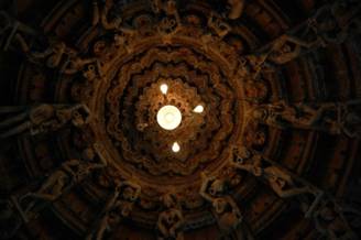 cupola in Jain temple