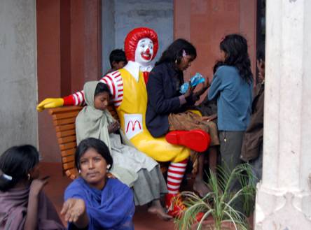 Ronald & the street urchins