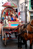 a wedding procession, the bride & her sisters 169