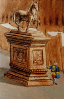 Detail 2 of Canaletto mural