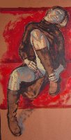 Nude with boots