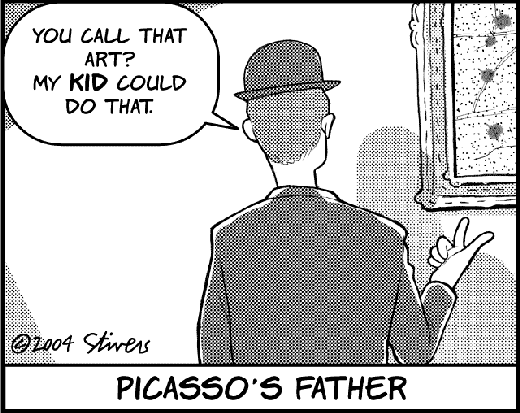 Picasso's Dad