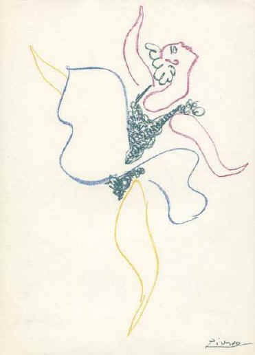 Pablo Picasso - Danseusse (Le Ballet)