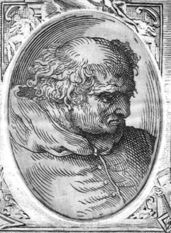 Drawing of Bramante D'Urbino