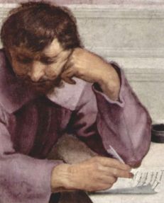 Raphael's Michelangelo/Heraclitus
