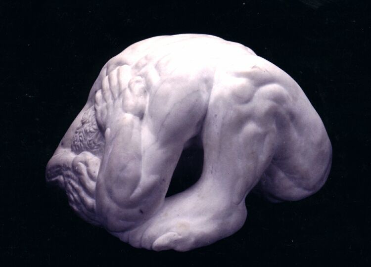 Sculpture: Marble figure, 