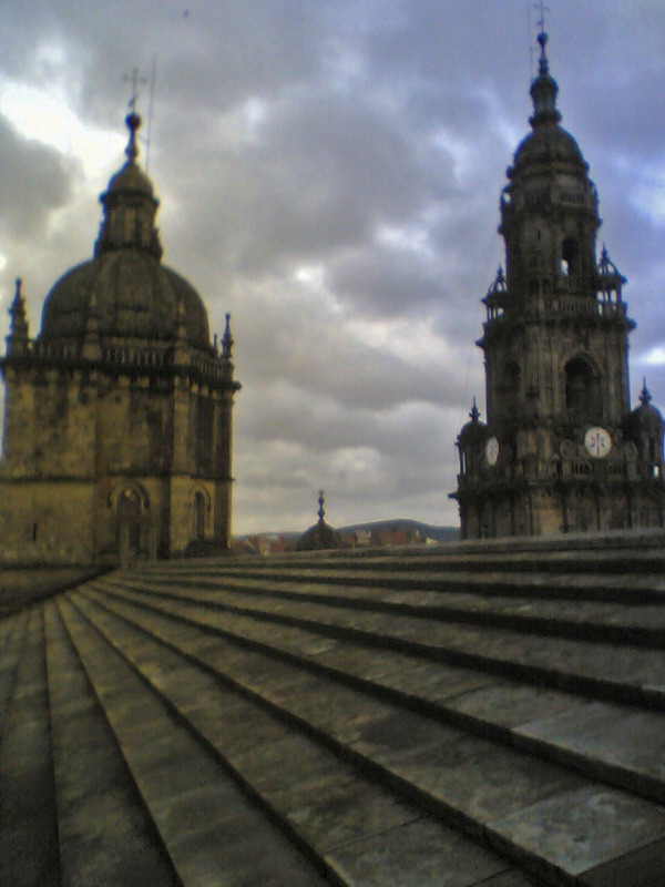Bell-towers from roof-top
