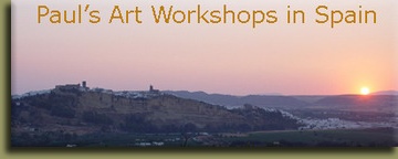 Art workshop in Spain- opens new window