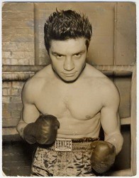 Victor boxing card circa 1950