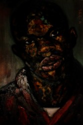 Detail: Dr Daniel Solomon's portrait