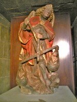 An angel weighing souls